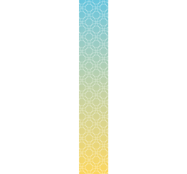 Wallpaper geometric gradient design - TenStickers