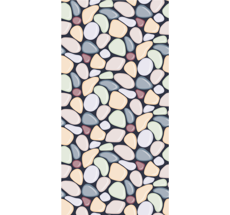 Pebble Pattern Design wallpaper patterns - TenStickers