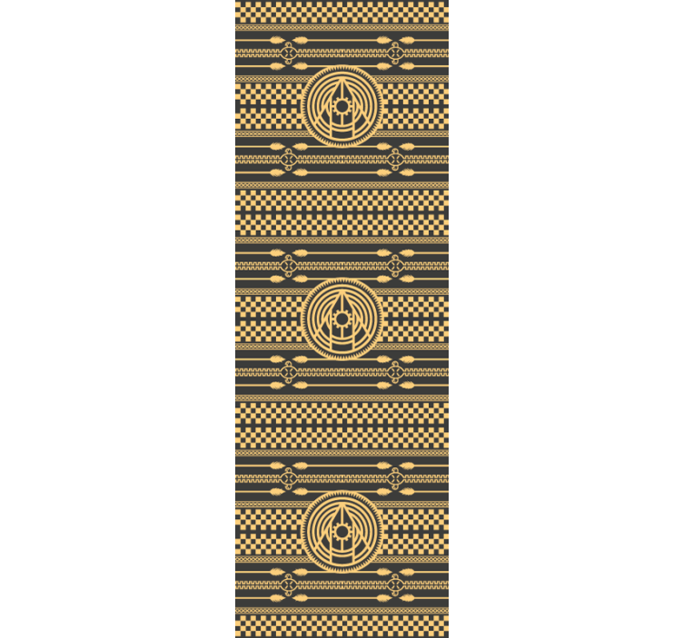 Maori pattern tribal abstract wallpaper - TenStickers