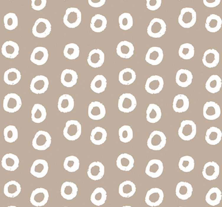Polka Dot Pattern Design wallpaper dots - TenStickers