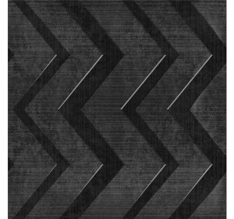 Black steel striped pattern Teen wallpaper - TenStickers