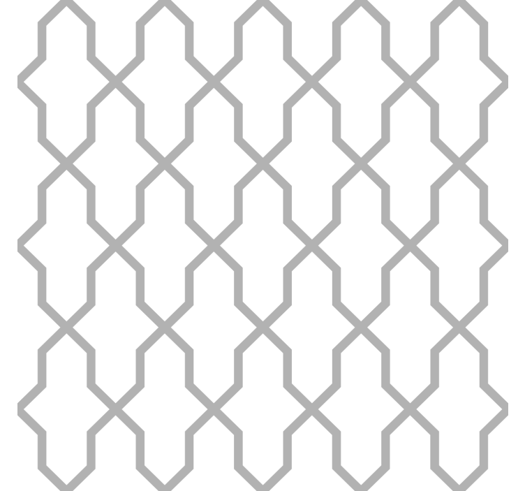 Grey harmony geometric wallpaper - TenStickers