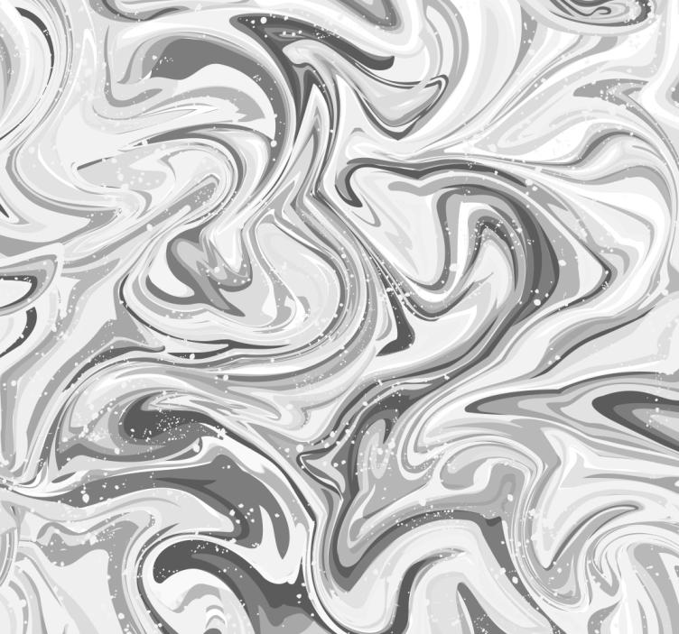 Gray Swirls wallpaper marble - TenStickers