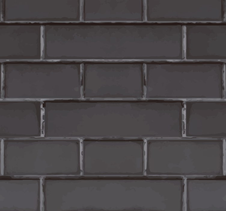 Textured Brick Facade brickwork wallpaper - TenStickers