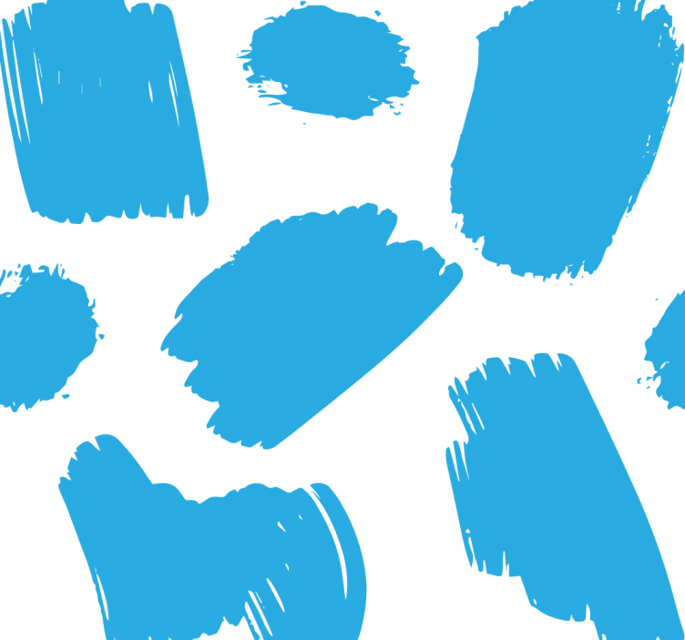 Nonrepresentational Brushstrokes abstract wallpaper - TenStickers