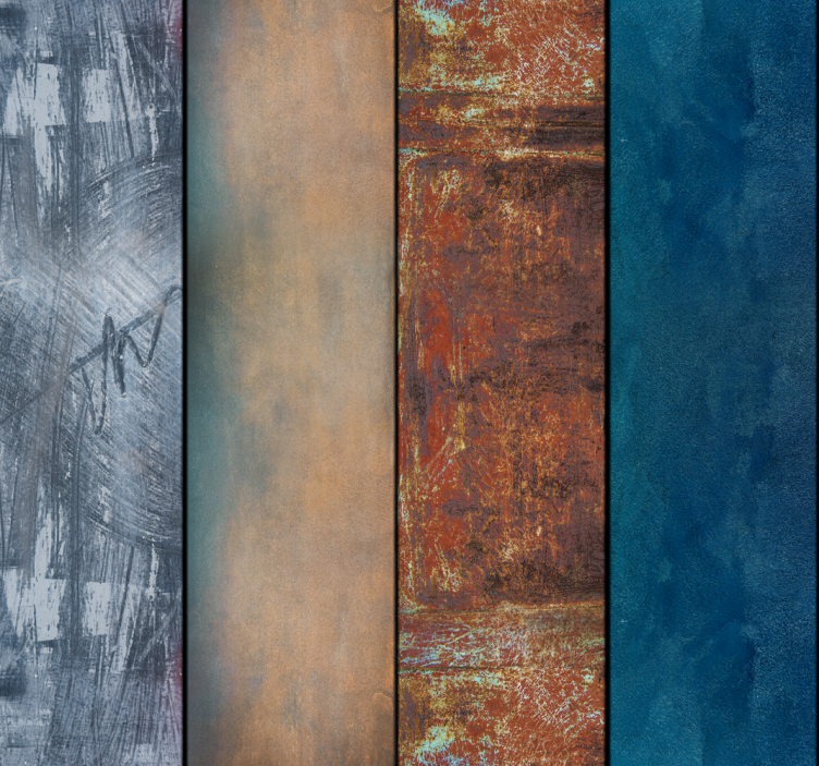 Winter Landscape Abstract Wallpaper - TenStickers