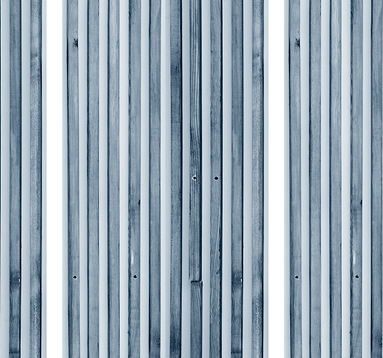 Vertical Wooden Planks wood feature wallpaper - TenStickers