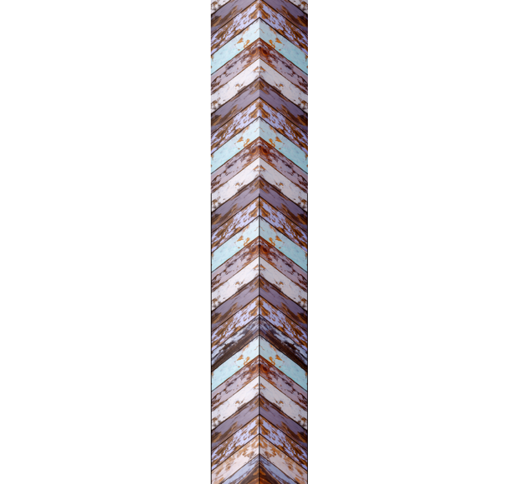 Chevron Texture Detail concrete wallpaper - TenStickers