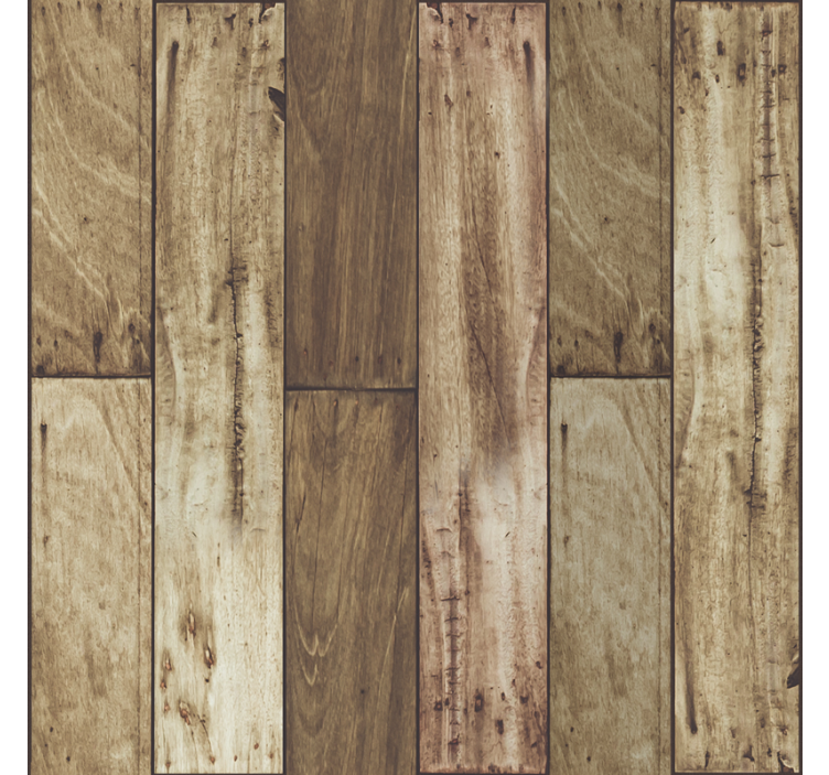 Wood feature wallpaper textured planks - TenStickers