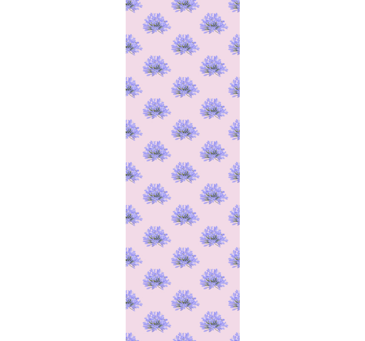 Purple Floral Arrangement flowers wallpaper - TenStickers