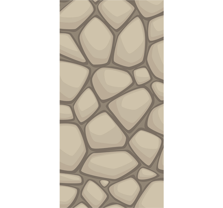 Natural stone beige Stone Wallpaper - TenStickers