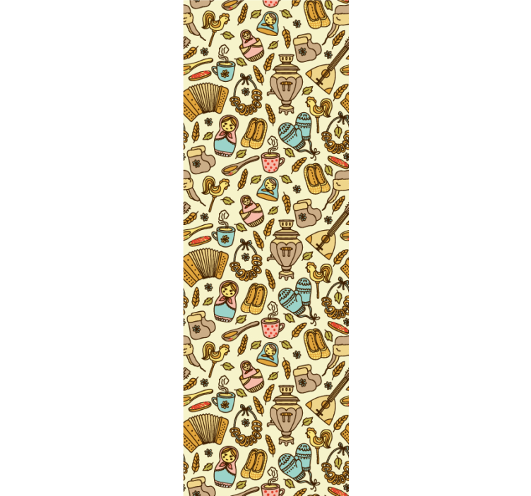 Charming Kitchen Essentials custom wallpaper - TenStickers