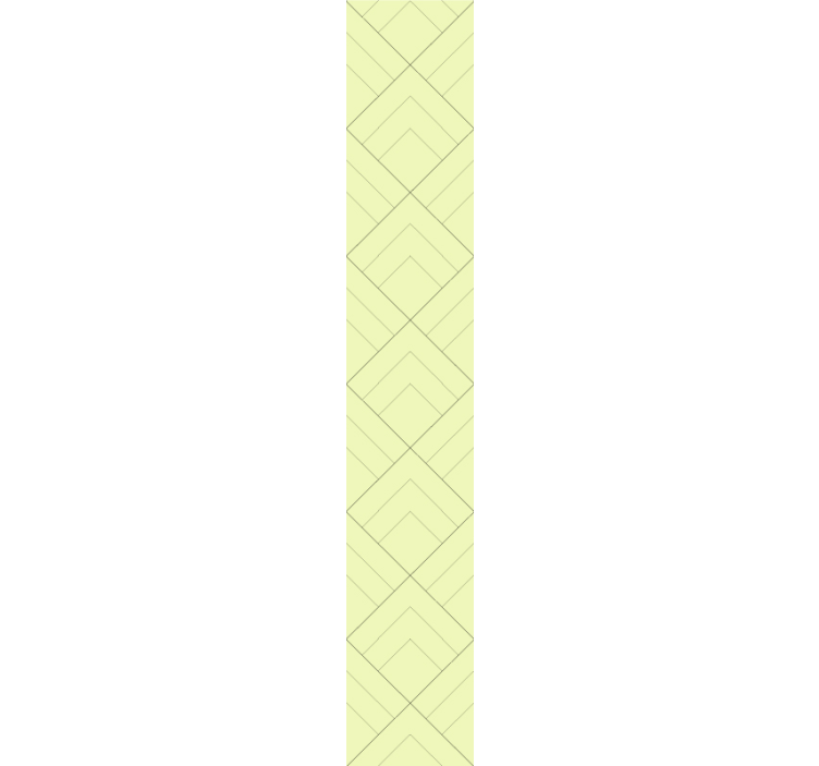 Green chevron motif modern wallpaper - TenStickers