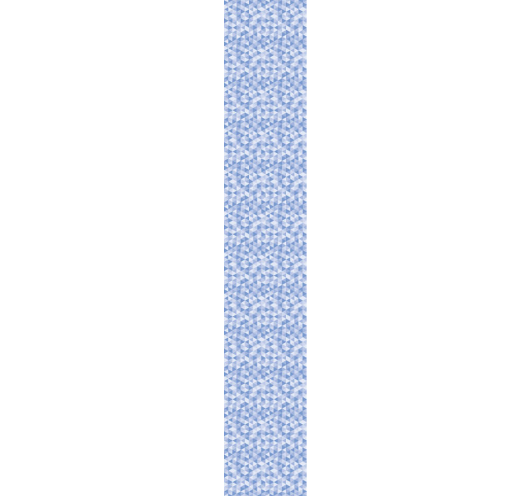 Wallpaper geometric floral pattern - TenStickers