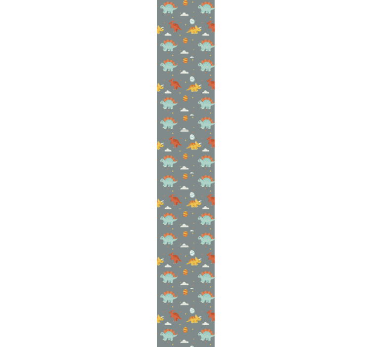 Playful Dinosaur Scene dino wallpaper - TenStickers