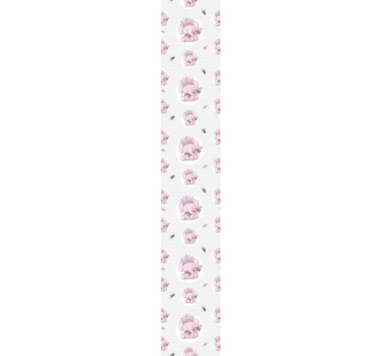 Bohemian Elephants elephant wallpaper - TenStickers