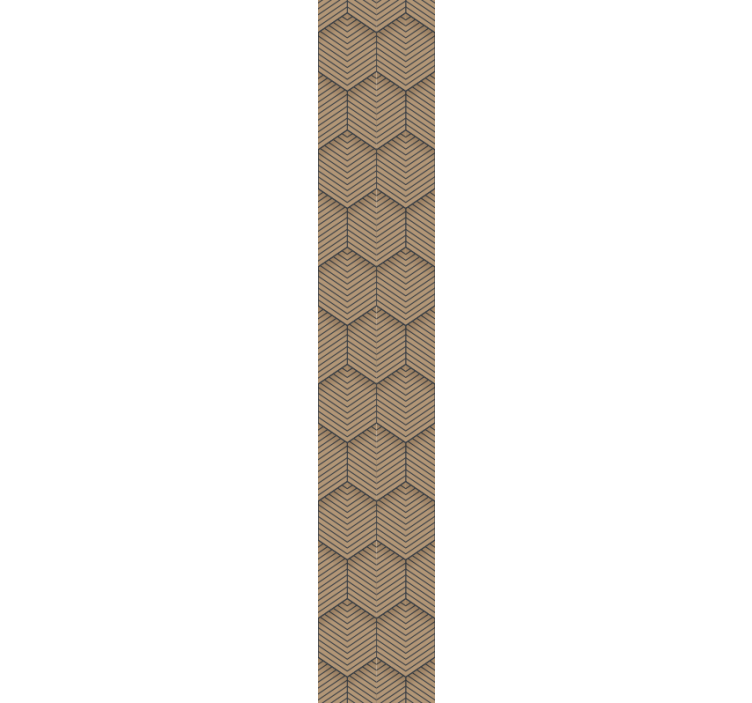 Angular Herringbone wallpaper geometric - TenStickers