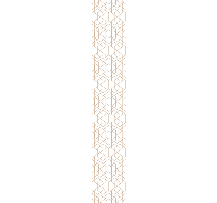 Wallpaper geometric harmony - TenStickers