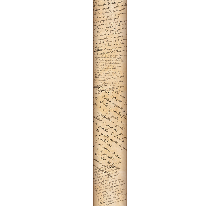 Cursive Script Motif text wallpaper - TenStickers