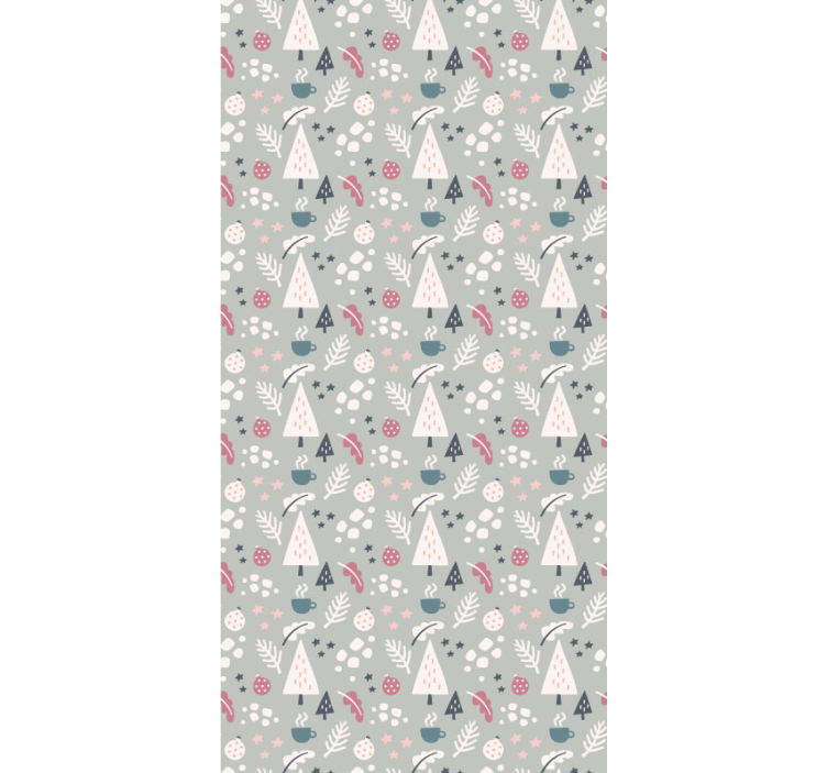 Nordic wallpaper nordic enchanted forest design - TenStickers