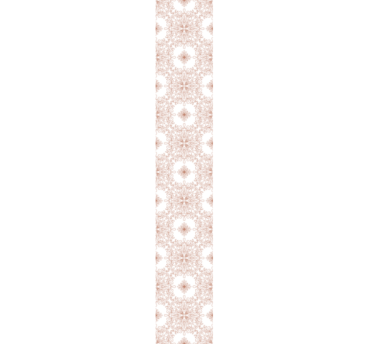 Ornate Floral wallpaper flowery - TenStickers