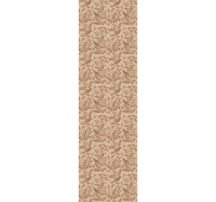 Botanical Enchantment wallpaper flowery - TenStickers