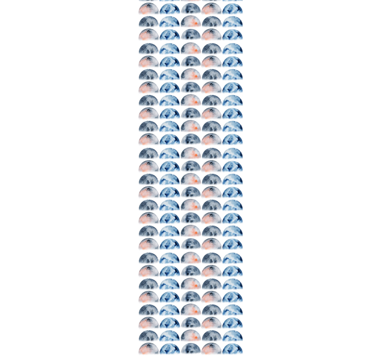 Celestial Crescent stars wallpaper - TenStickers