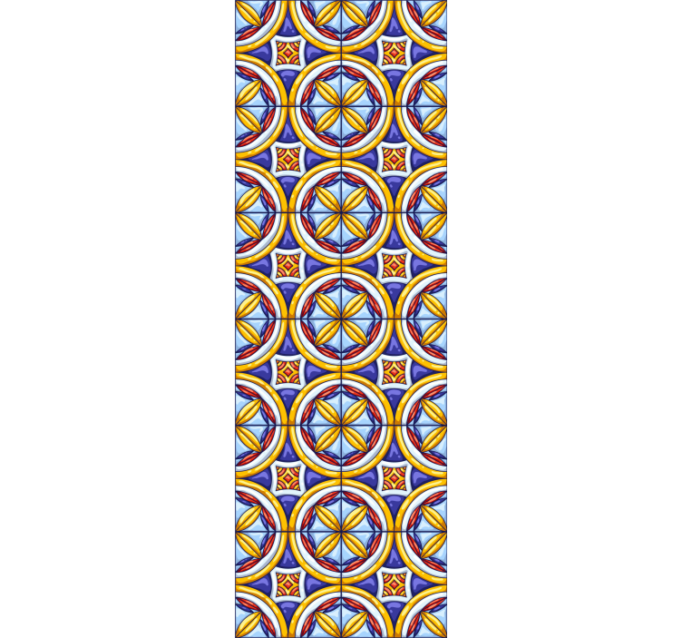 Wallpaper geometric pattern harmony - TenStickers