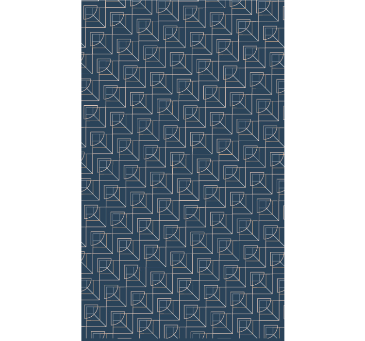 Wallpaper geometric shapes design - TenStickers