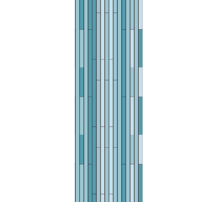 Geometric Chic wallpaper triangles - TenStickers