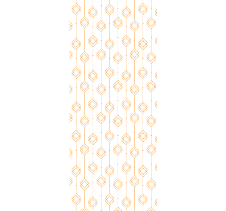Wallpaper geometric chain lines - TenStickers