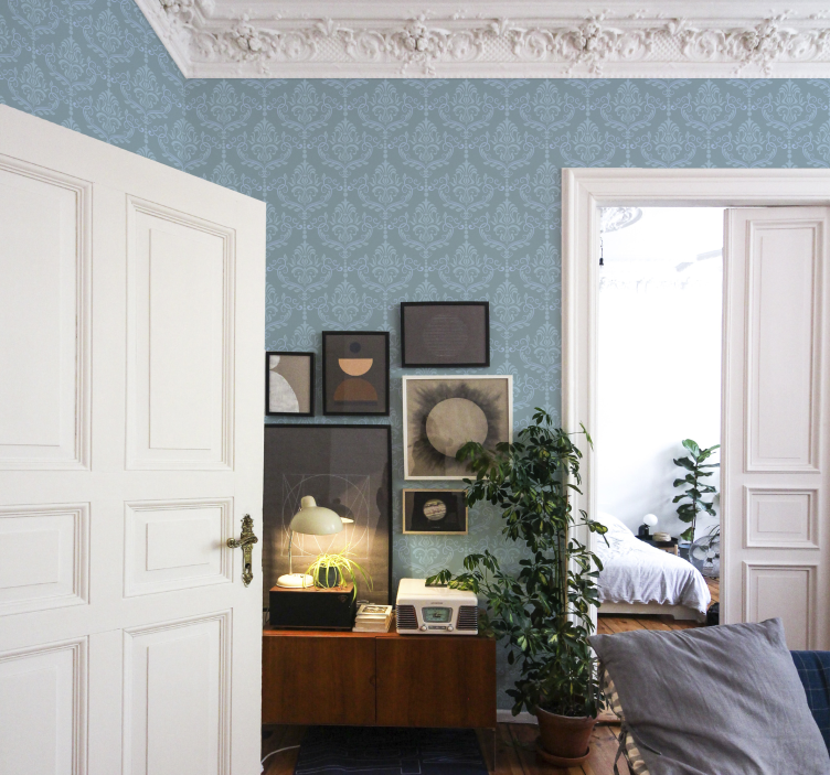 Elegant Ornate Style baroque wallpaper - TenStickers