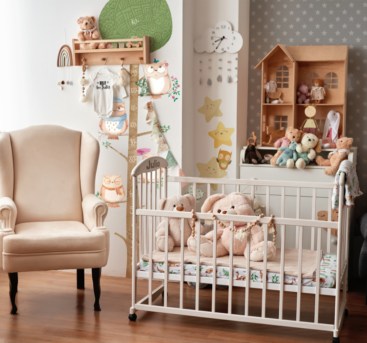 Star Pattern Simplicity stars wallpaper - TenStickers