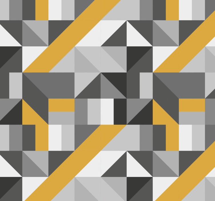 Dynamic gray pattern wallpaper geometric - TenStickers