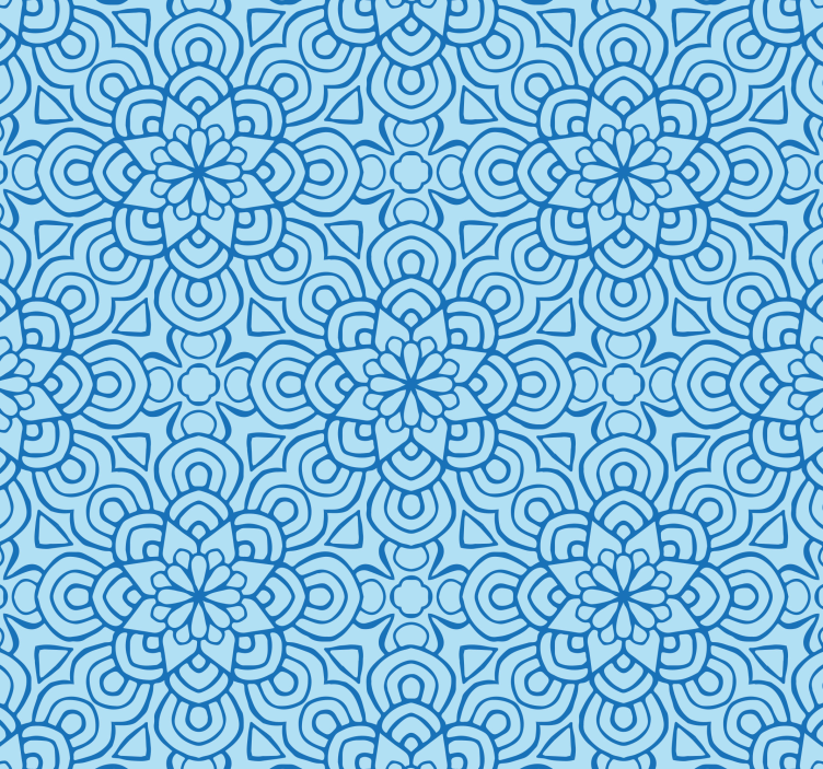 Decorative Motifs ornamental wallpaper - TenStickers