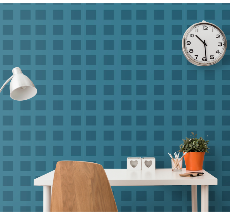Geometric Quadrilaterals wallpaper geometric - TenStickers