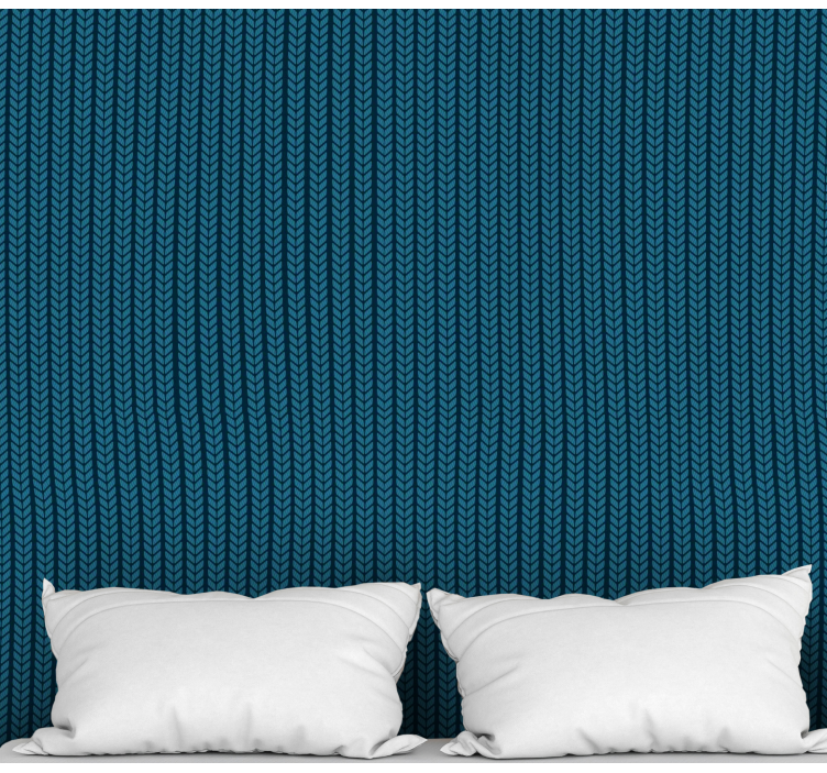 Braided Elegance square wallpaper - TenStickers