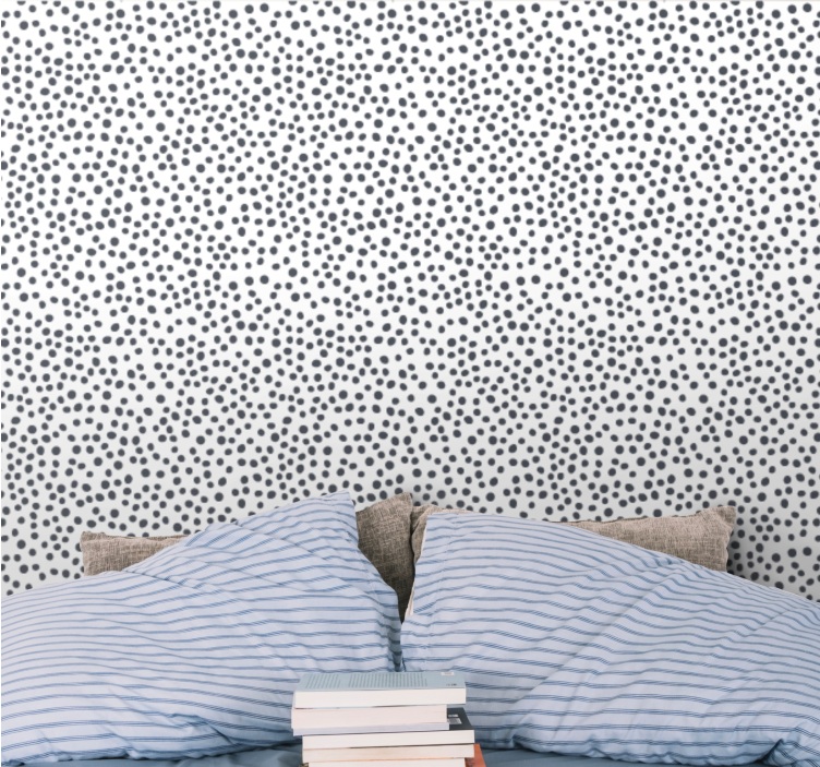 Classic Dot Pattern wallpaper dots - TenStickers