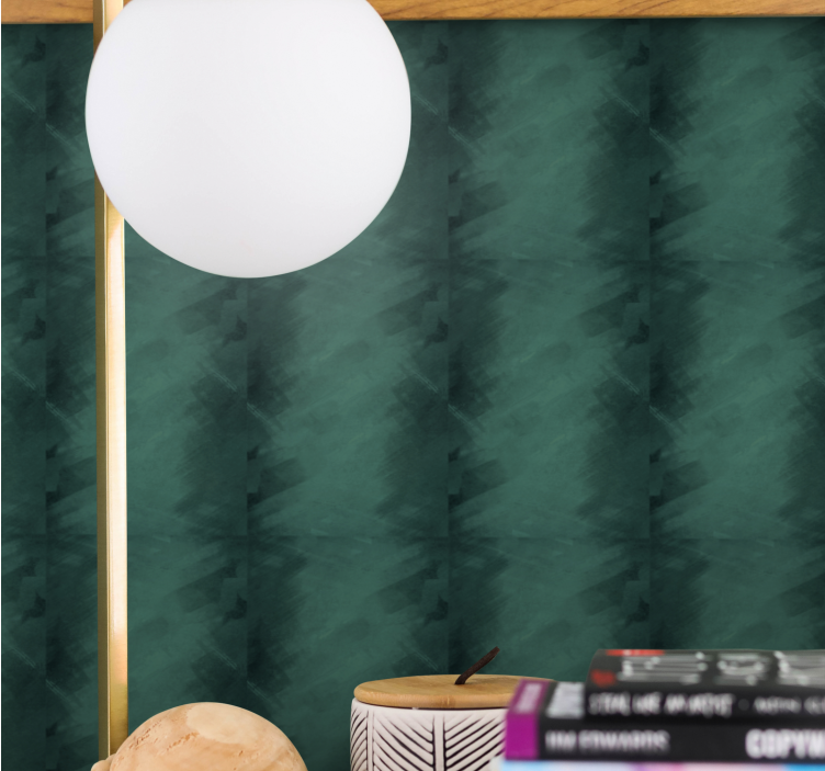 Classic emerald effect wallpaper patterns - TenStickers