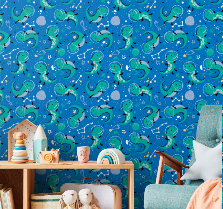 Dinosaur Constellation dino wallpaper - TenStickers