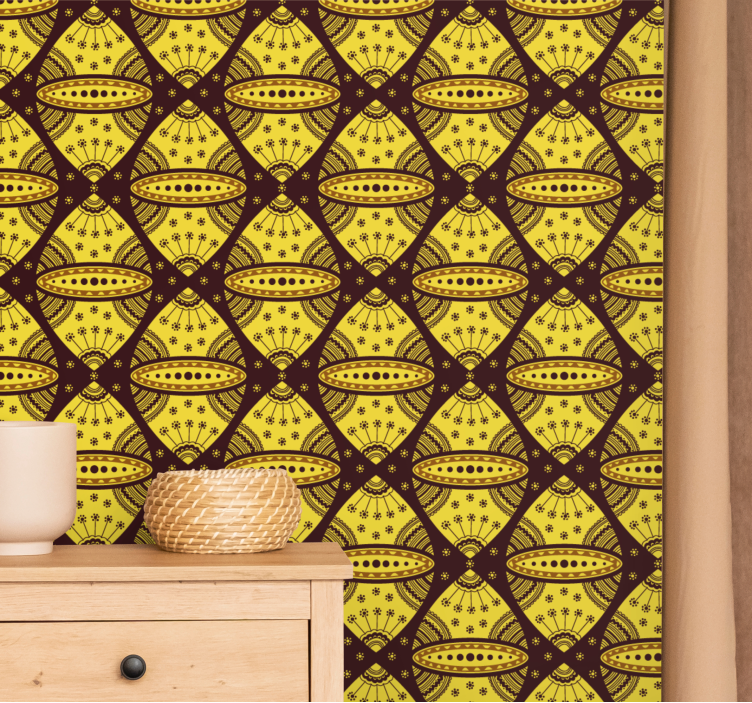 Elegant Floral Vibes wallpaper flowery - TenStickers