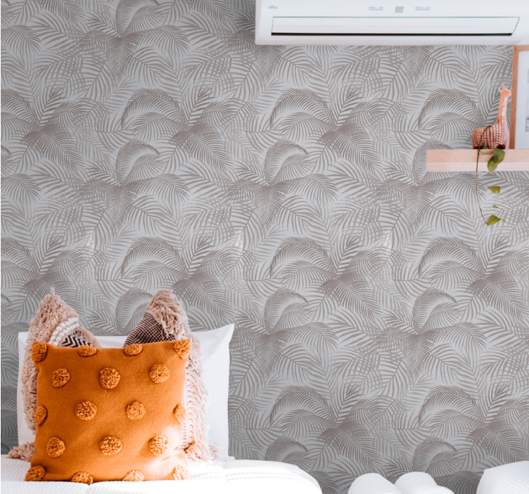 Elegant Leaf Patterns nature wallpaper - TenStickers