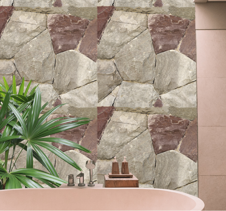 Elegant Natural Texture stone wallpaper - TenStickers