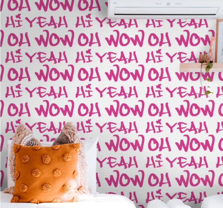 Expressive Phrase Design text wallpaper - TenStickers