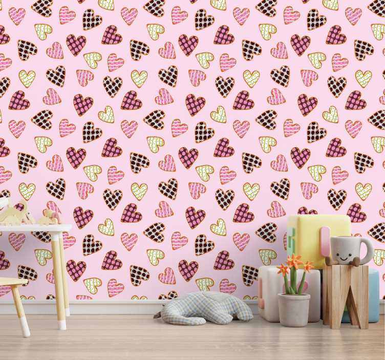 Ice Cream Cones custom wallpaper - TenStickers