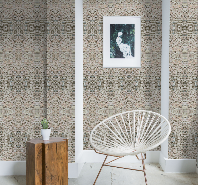 Organic Texture Elegance wallpaper patterns - TenStickers
