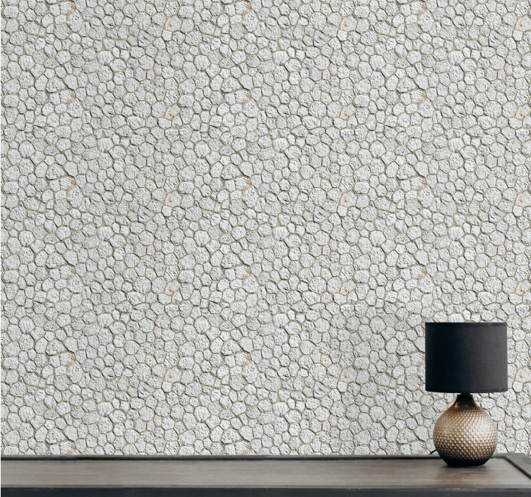 Pebble Mosaic wallpaper patterns - TenStickers