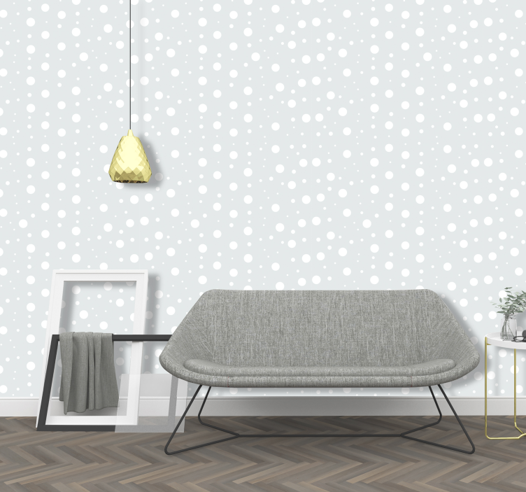Polka Dot Background wallpaper dots - TenStickers