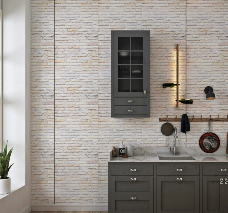 Stone Wall Surface stone wallpaper - TenStickers