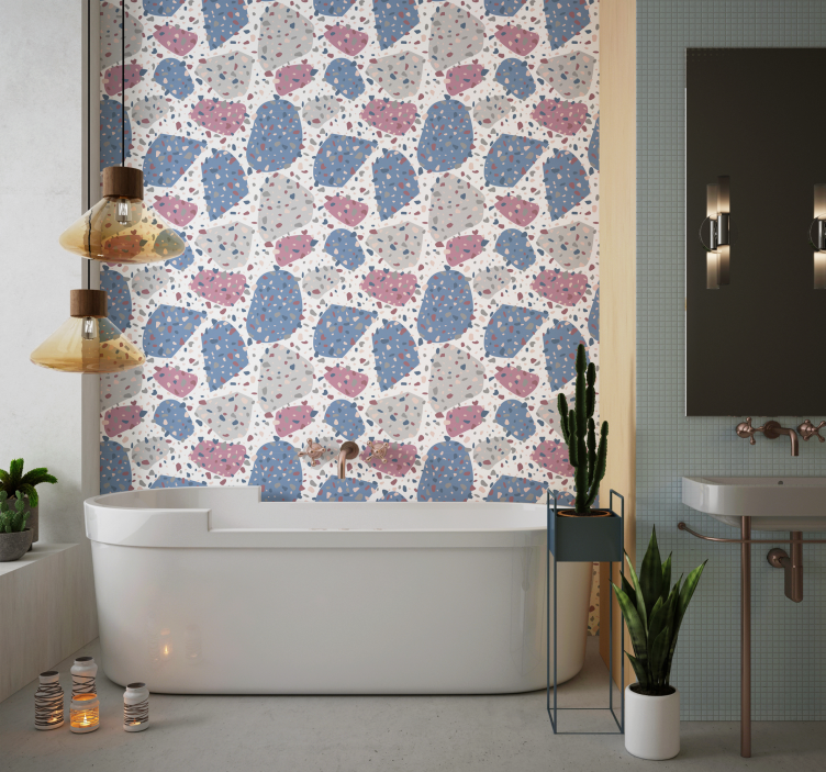 Speckled Terrazzo wallpaper dots - TenStickers